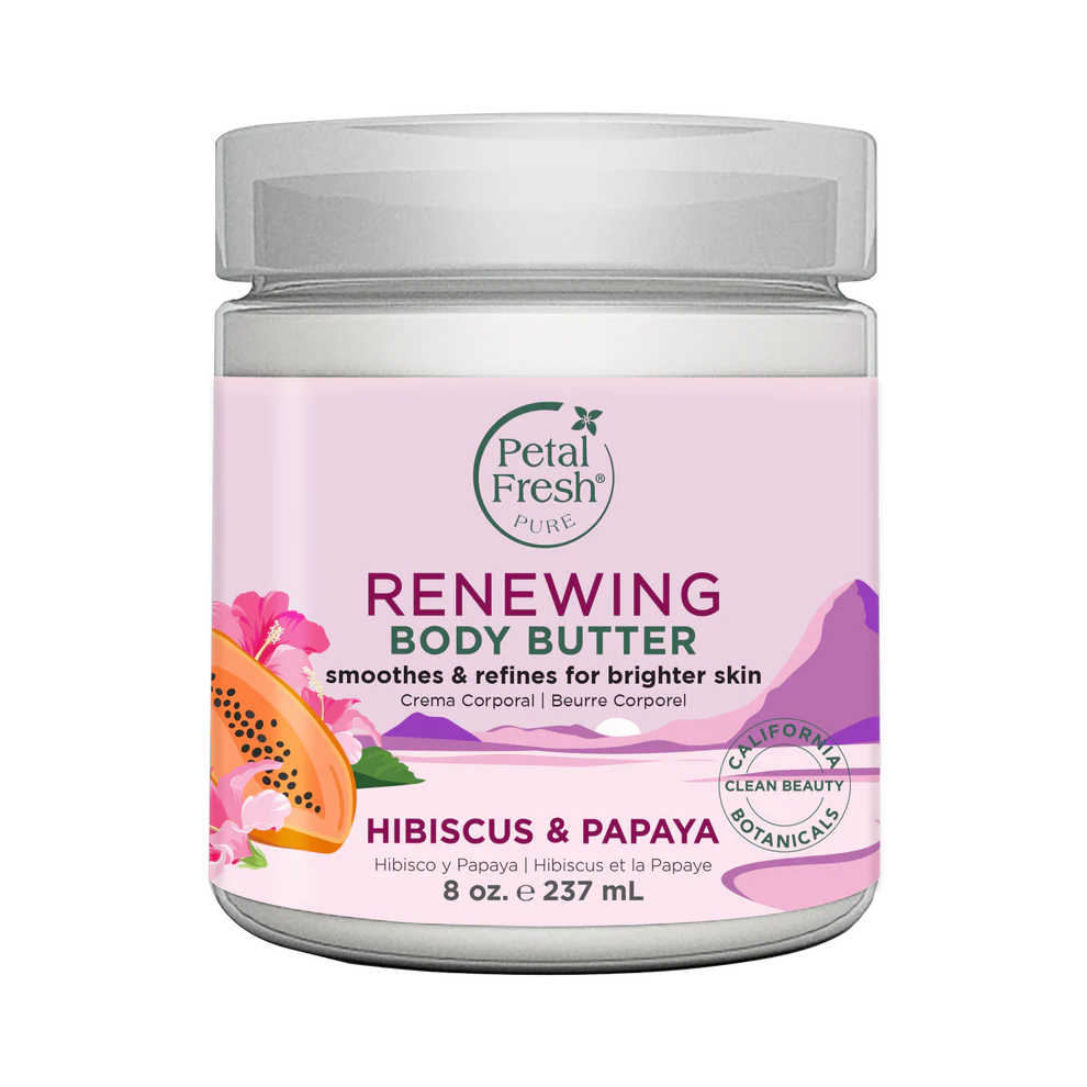 Renewing Vegan Body Butter with Hibiscus & Papaya