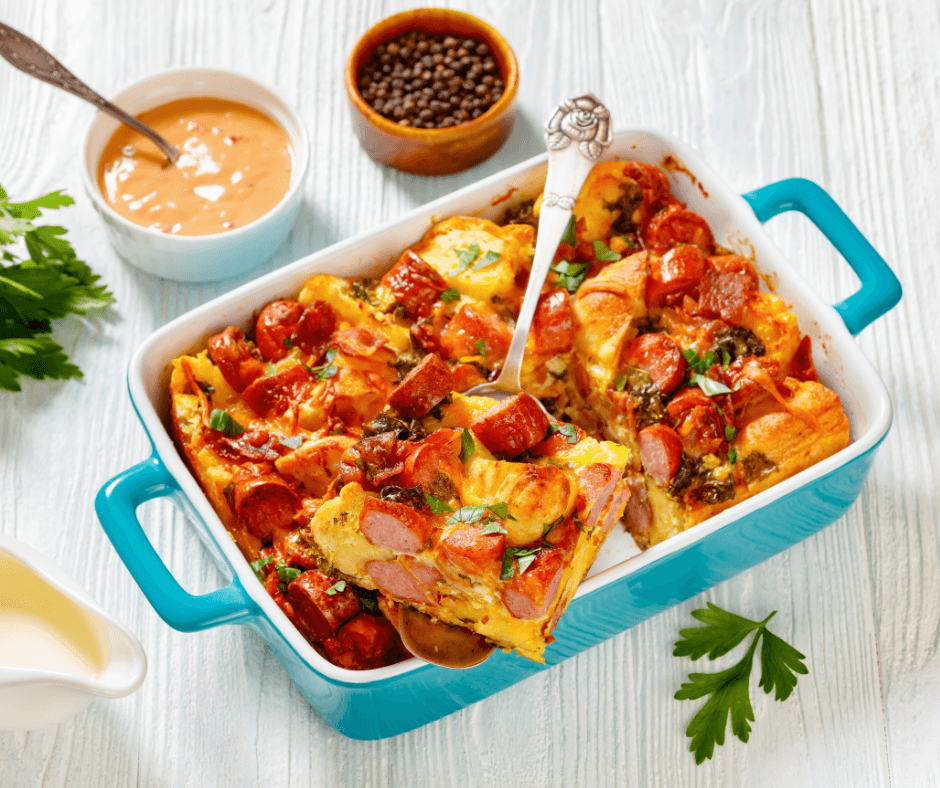 Keto Egg Sausage Bake: A Filling Recipe for Low-Carb Delight - Health Nutrition