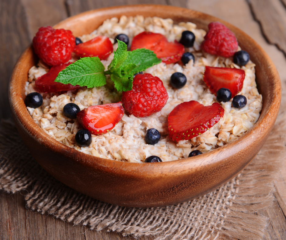 Healthy Breakfast Porridge Recipe with Collagen Powder
