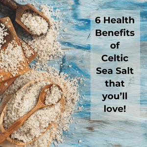 Course Organic Celtic Sea Salt Shaker - a convenient way to add nutrients to your diet - Health Nutrition