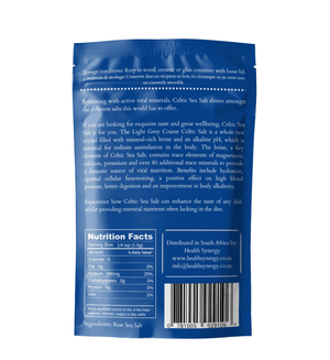 250g Original Course Celtic Sea Salt - a convenient way to boost nutrient absorption - Health Nutrition