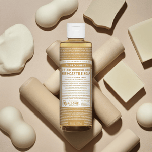 Dr Bronner Vegan Certified Sandalwood Jasmine Pure Castile Liquid Soap - Health Nutrition