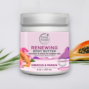 Renewing Vegan Body Butter with Hibiscus & Papaya - Health Nutrition