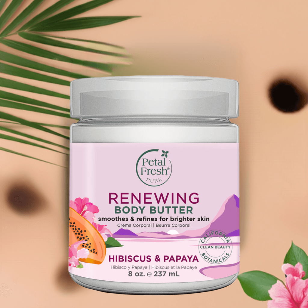 Renewing Vegan Body Butter with Hibiscus & Papaya - Health Nutrition