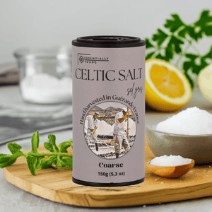 Course Organic Celtic Sea Salt Shaker - a convenient way to add nutrients to your diet - Health Nutrition