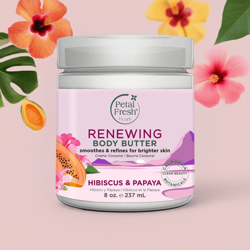 Renewing Vegan Body Butter with Hibiscus & Papaya - Health Nutrition